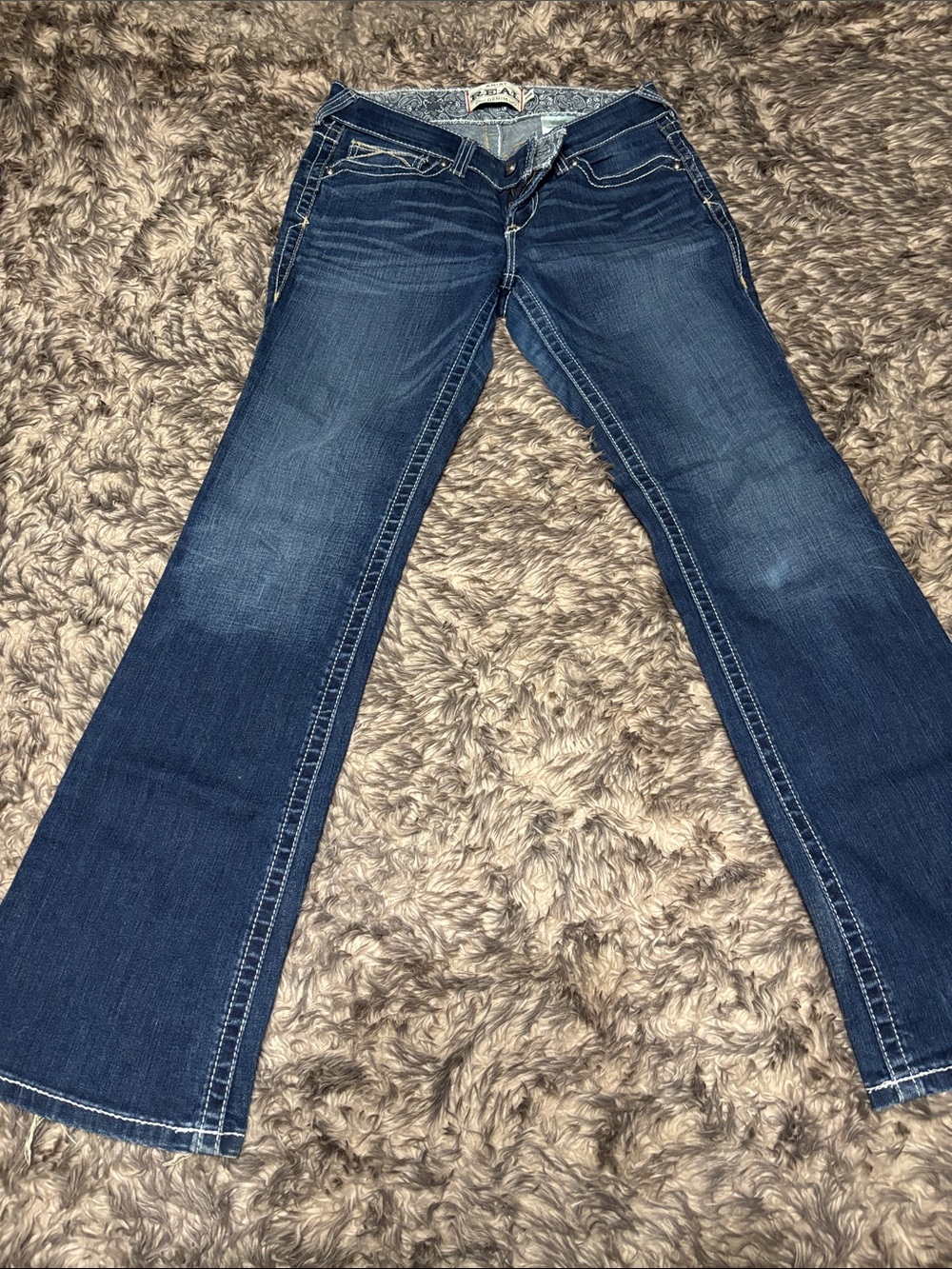 Ariat Women's Dark Blue Flare Jeans